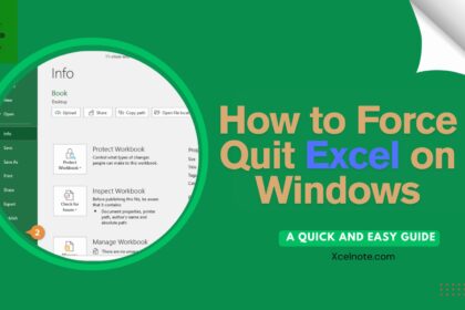 How to Force Quit Excel on Windows