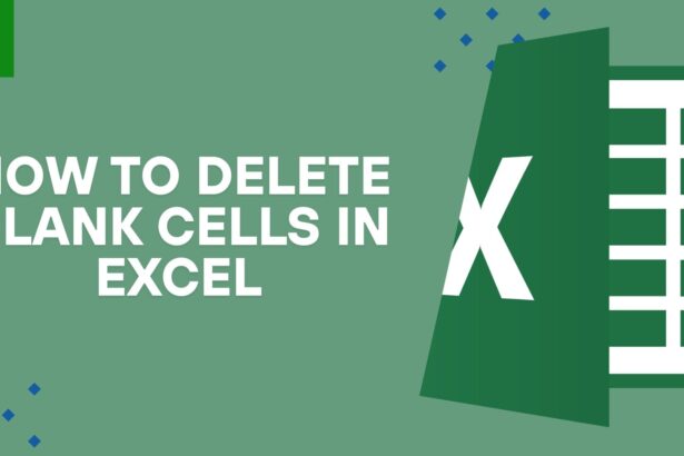 How to Delete Blank Cells in Excel