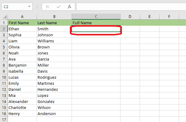 How to Combine Text from Two or More Cells into One Cell in Excel