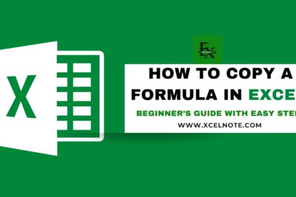 How to Copy a Formula in Excel (Beginner’s Guide with Easy Steps)