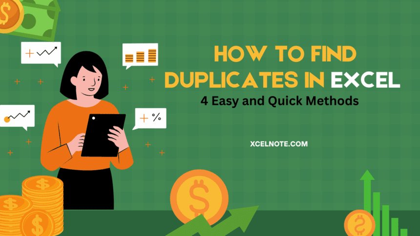 How to Find Duplicates in Excel