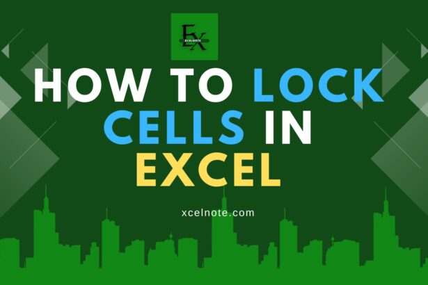 How to Lock Cells in Excel