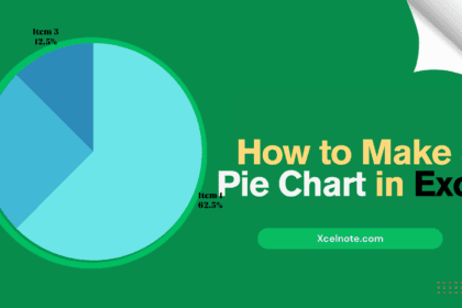 How to Make a Pie Chart in Excel