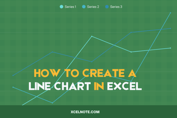 How to Create a Line Chart in Excel