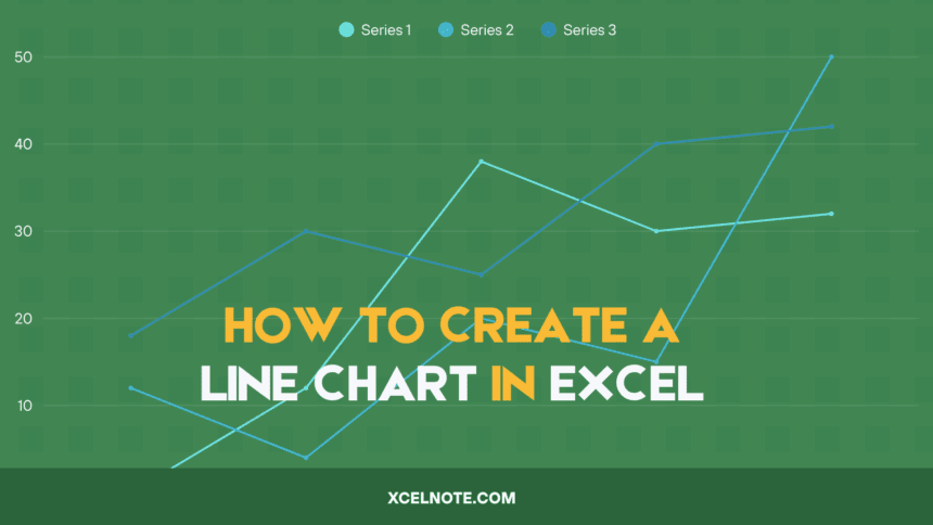 How to Create a Line Chart in Excel