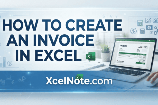 Invoice in Excel