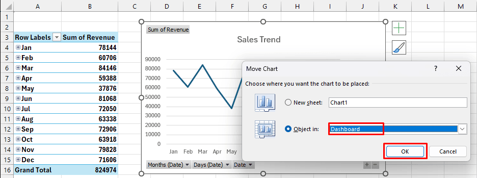 How to Create a Sales Dashboard in Excel