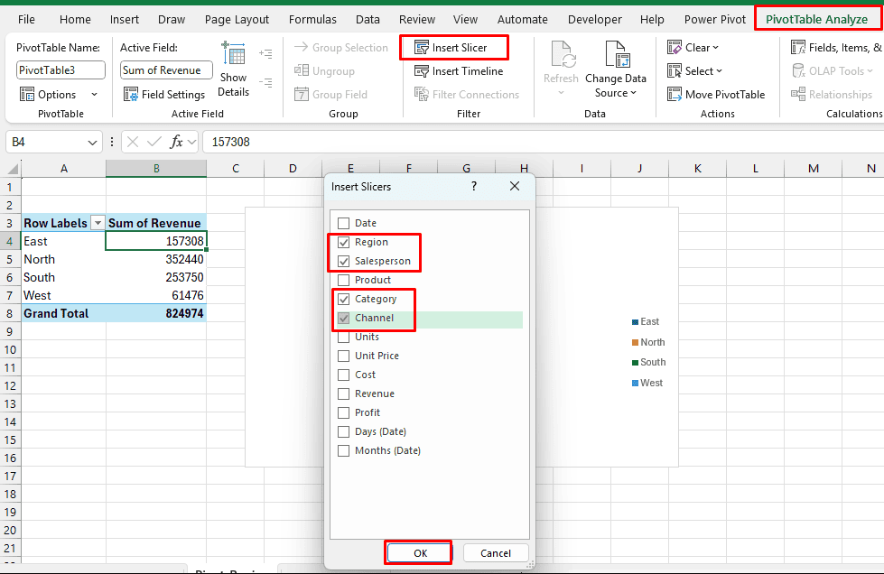 How to Create a Sales Dashboard in Excel