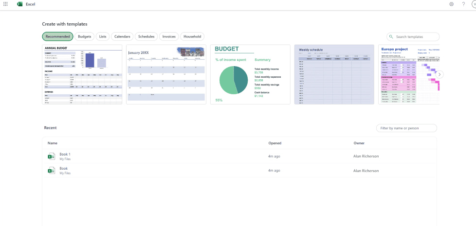 Invoice in Excel