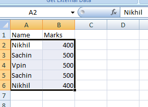 Remove duplicates in excel