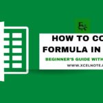 How to Copy a Formula in Excel (Beginner’s Guide with Easy Steps)