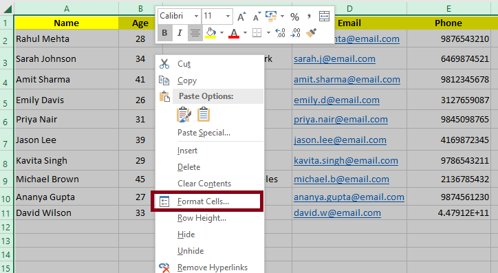 How to Lock Cells in Excel