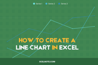 How to Create a Line Chart in Excel