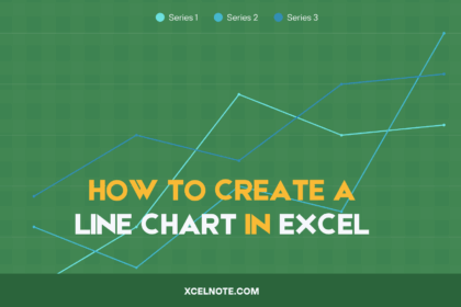 How to Create a Line Chart in Excel