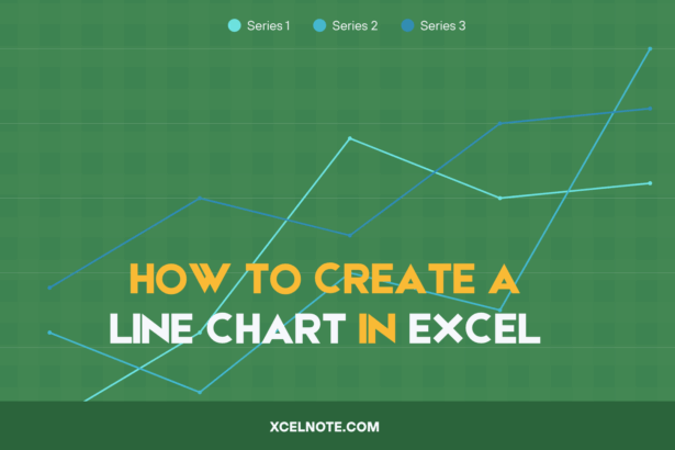How to Create a Line Chart in Excel