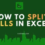 How to Split Cells in Excel