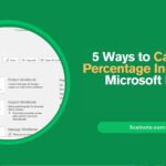 5 Ways to Calculate Percentage Increase in Microsoft Excel