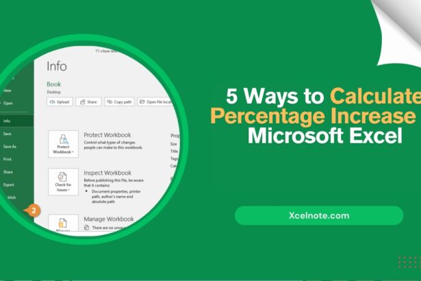 5 Ways to Calculate Percentage Increase in Microsoft Excel
