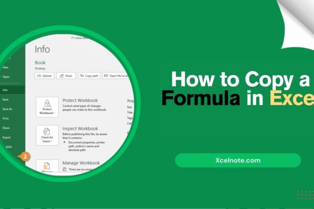 How to Copy a Formula in Excel