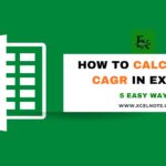 How to Calculate CAGR in Excel